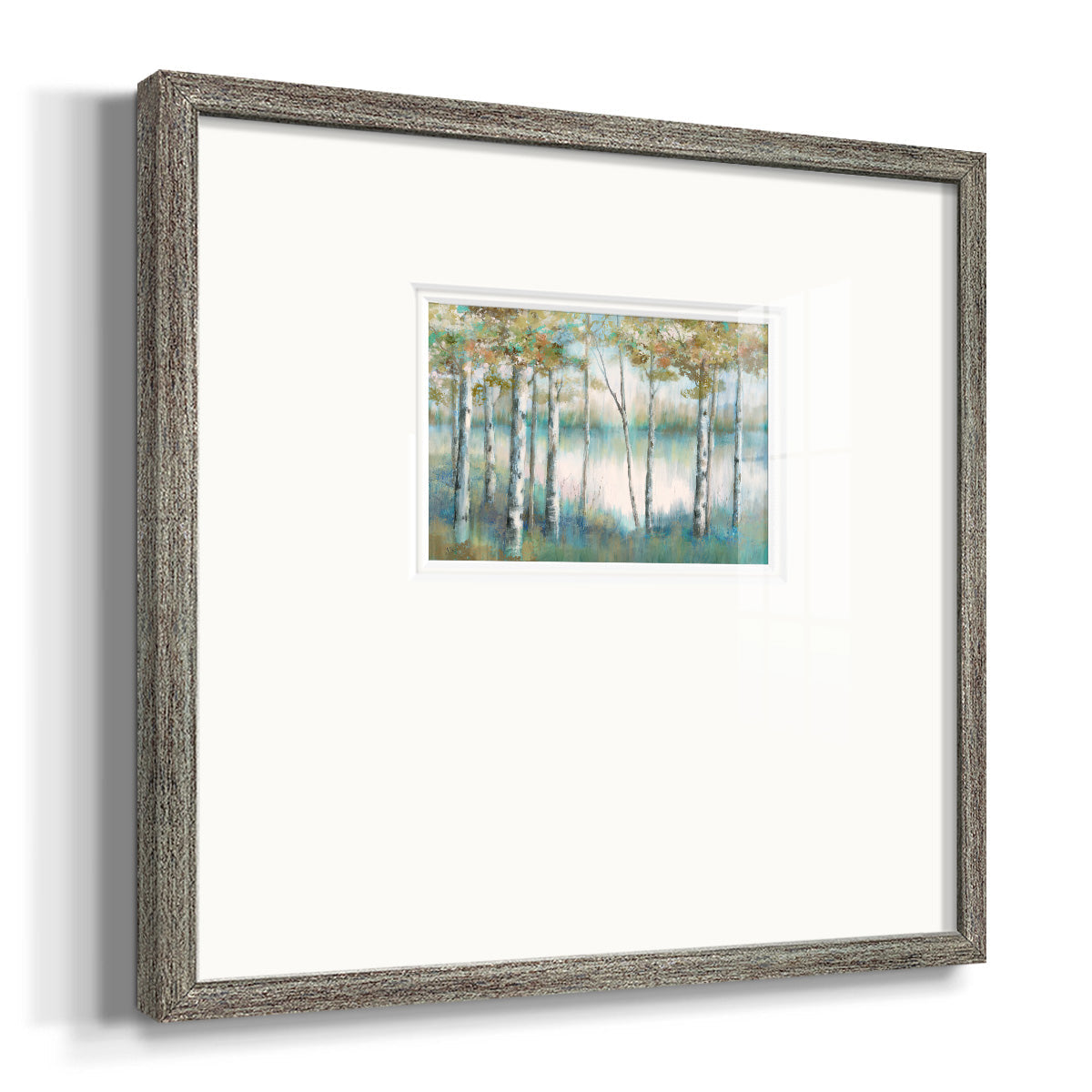 Aspen Lake Premium Framed Print Double Matboard