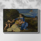 The Aldobrandini Madonna, 1532 - Floater Framed Canvas Print