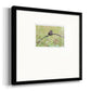 Resting Sparrow- Premium Framed Print Double Matboard