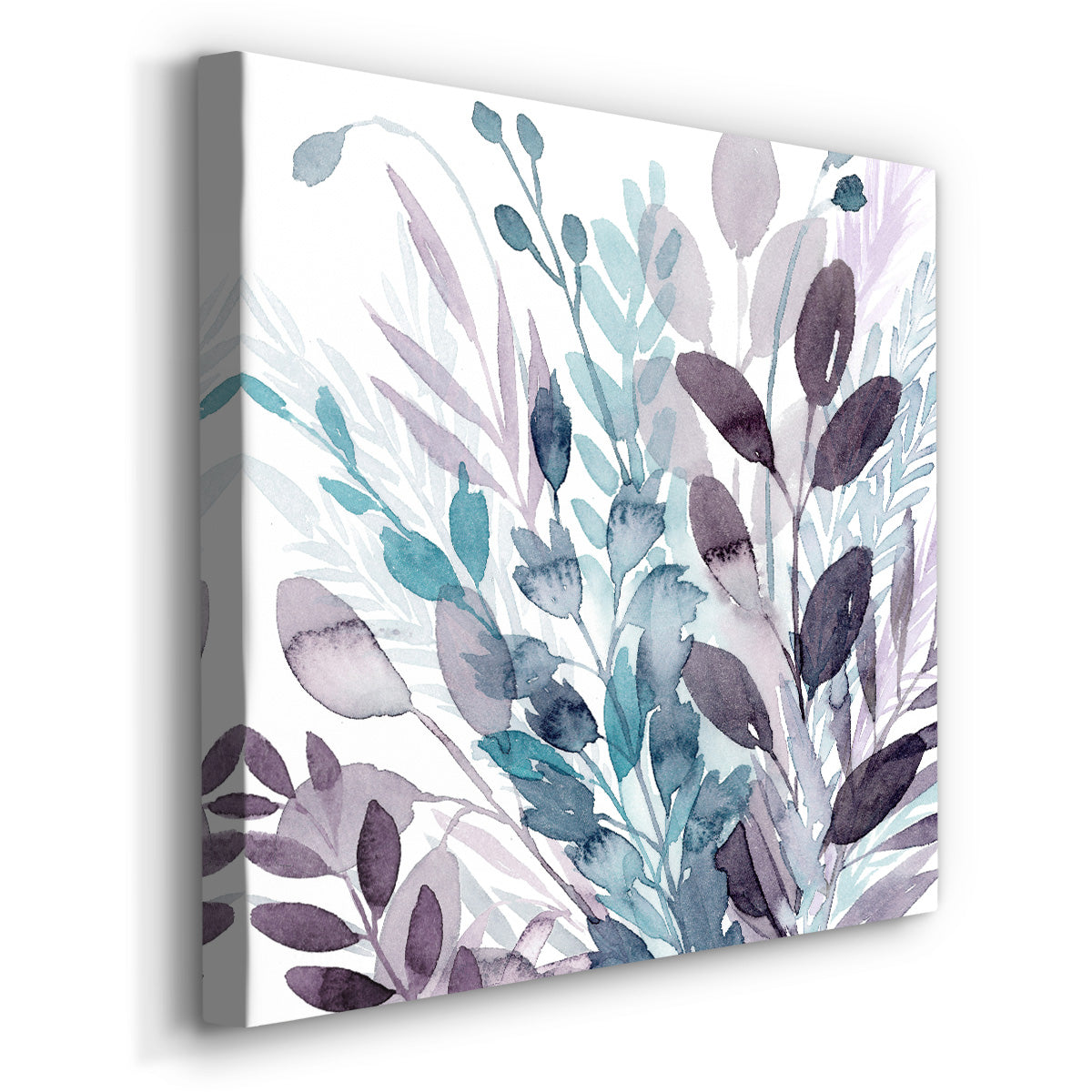 Crystallized Flora II - Canvas Art Print