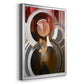 Focal - Modern Framed Canvas Print