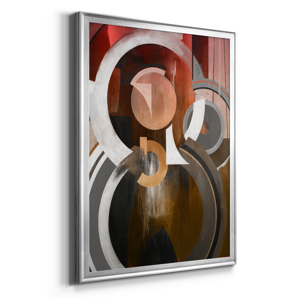 Focal - Modern Framed Canvas Print