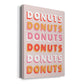 Donuts Premium Gallery Wrapped Canvas - Ready to Hang