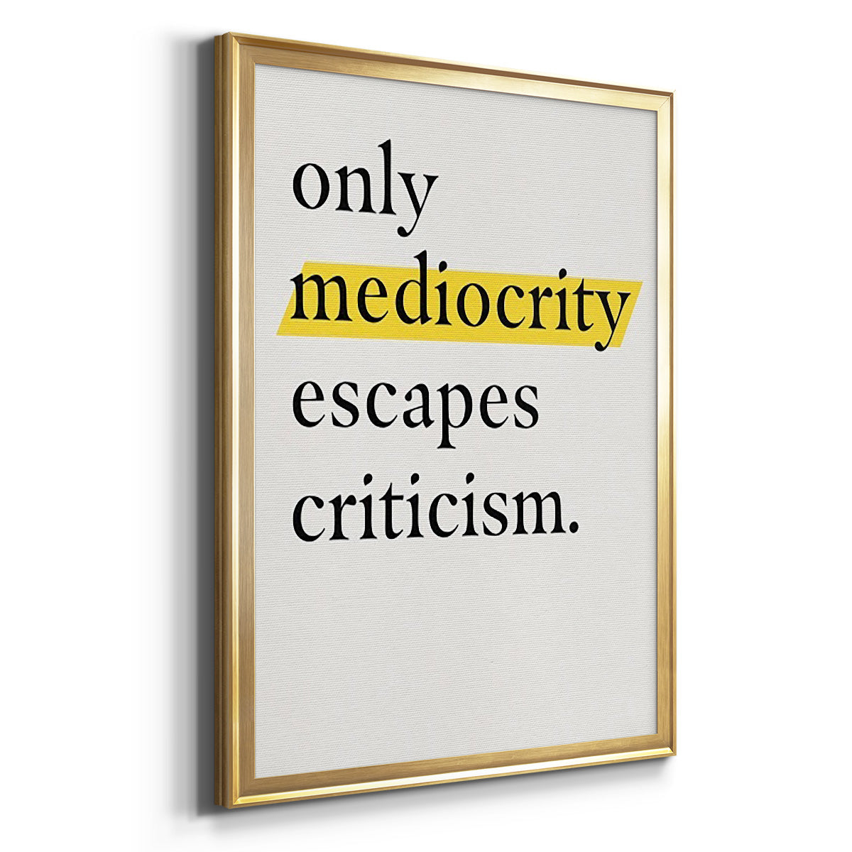 Bro-Inspo II - Modern Framed Canvas Print