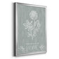 No Place Like Home Sketch - Modern Framed Canvas Print