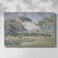 Comblat-le-Château, the Meadow, Opus 161, 1887 - Floater Framed Canvas Print