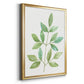 Spring Greens III - Modern Framed Canvas Print