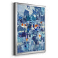 Reticent III - Modern Framed Canvas Print