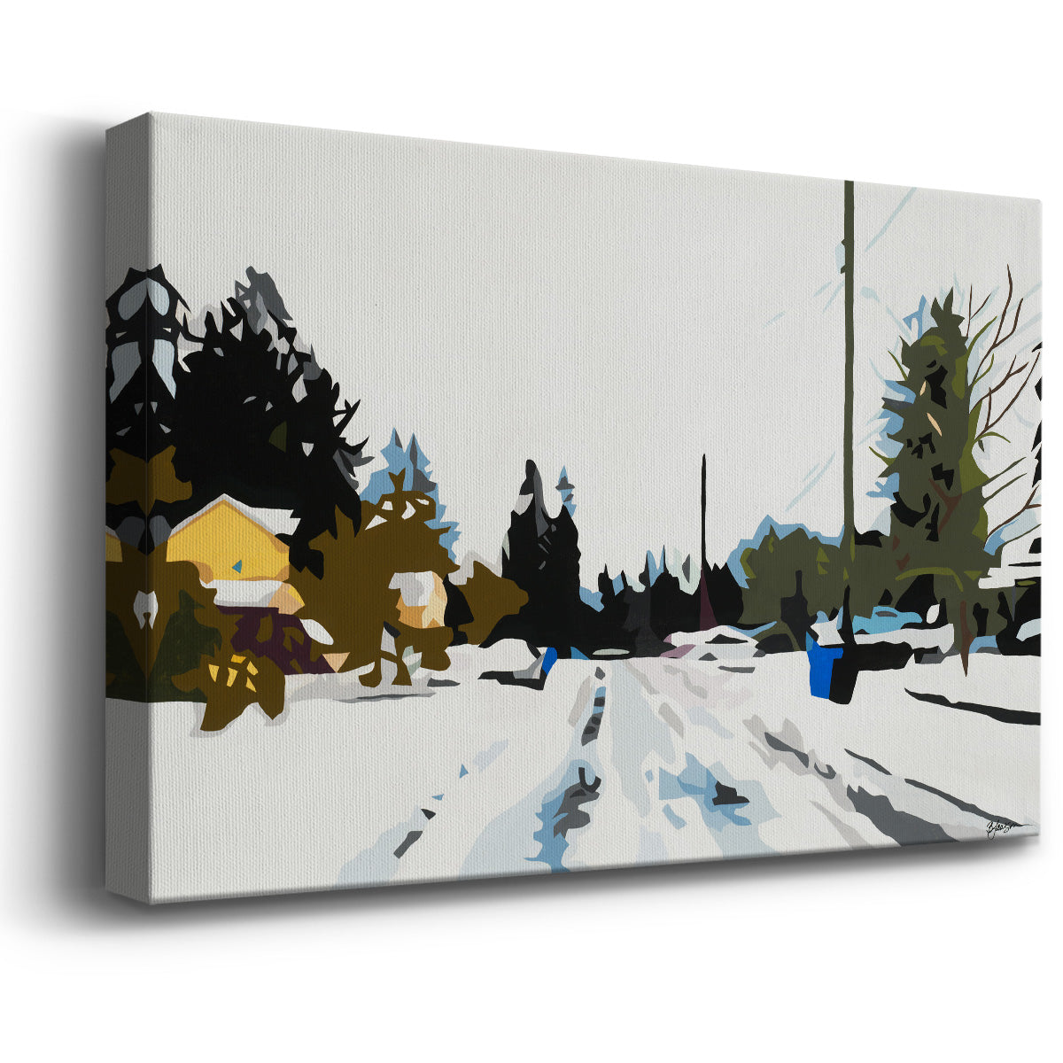 Winterhood Premium Gallery Wrapped Canvas - Ready to Hang