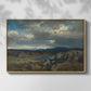 Norwegian Highlands, 1857 - Floater Framed Canvas Print