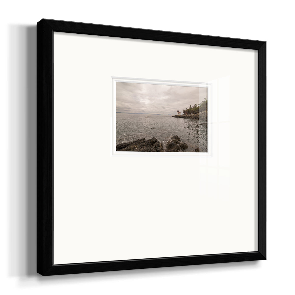 Solitary- Premium Framed Print Double Matboard