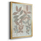 Leaf Cluster II - Modern Framed Canvas Print