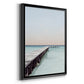 La Playa - Modern Framed Canvas Print