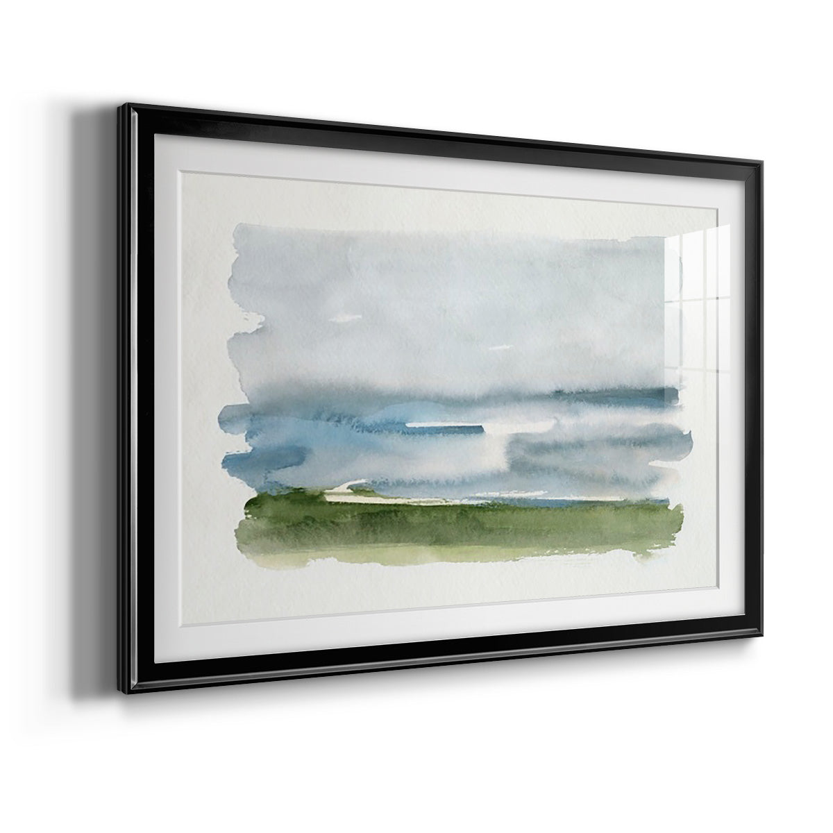 Coastline Splash II Premium Framed Print - Ready to Hang