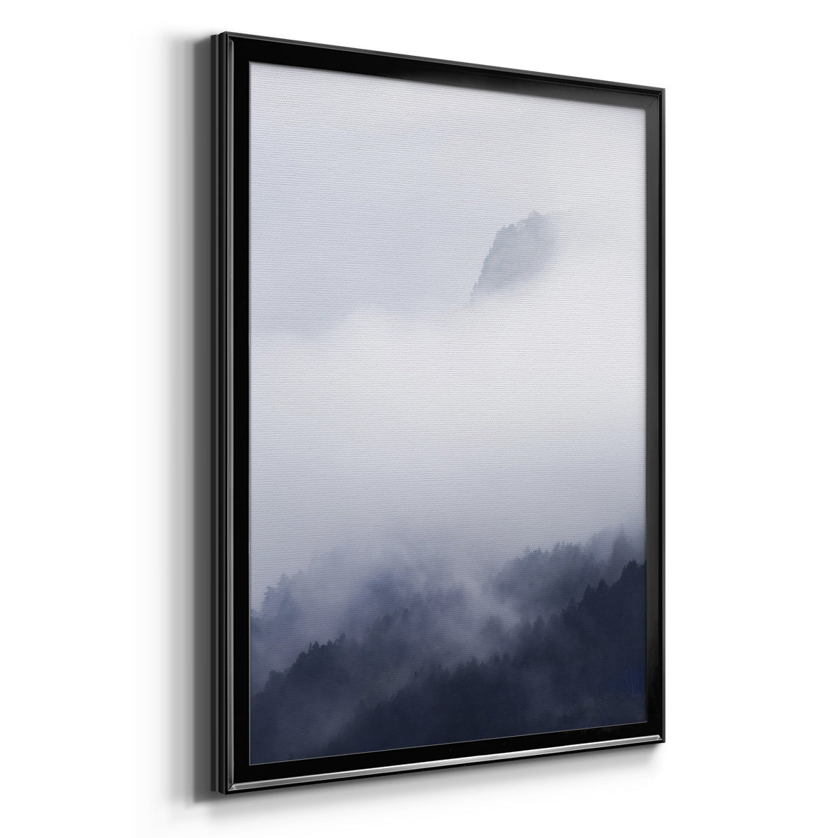 Above the Clouds - Modern Framed Canvas Print