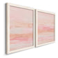 Rose Fade I - Premium Framed Canvas 2 Piece Set - Ready to Hang