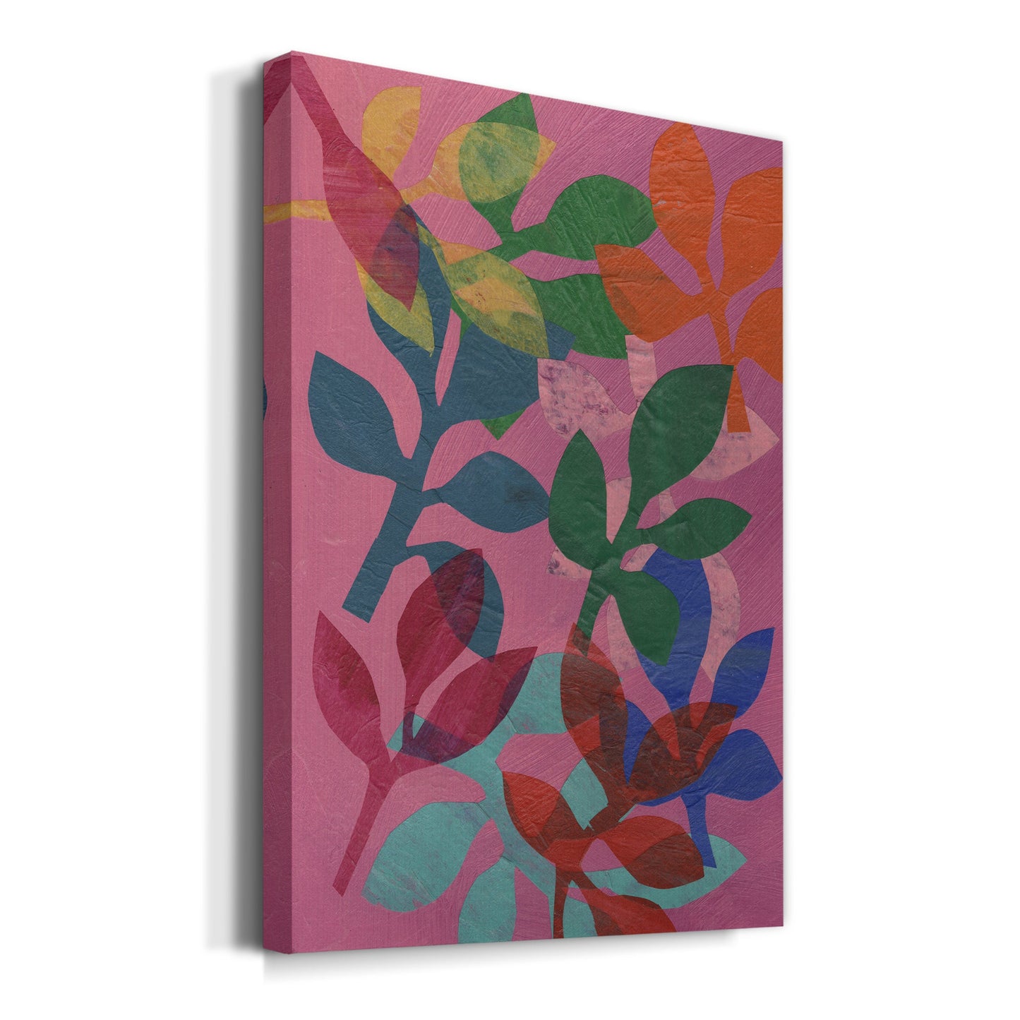 Vivid Stems IV Premium Gallery Wrapped Canvas - Ready to Hang