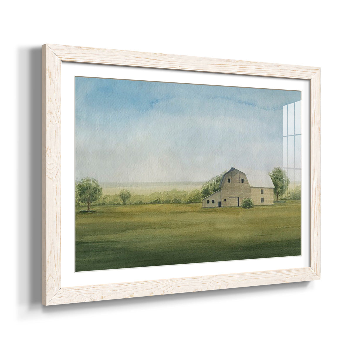Grove Farm I - Barnwood Framed Art Print