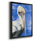 Pelican Pool I - Modern Framed Canvas Print