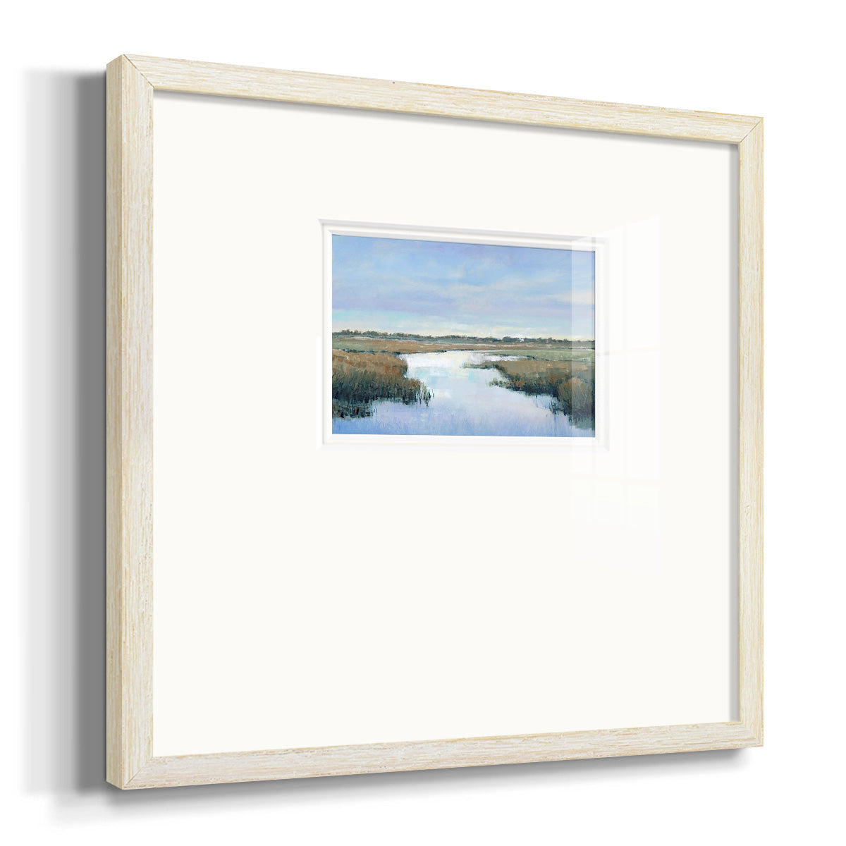 Coastal Plains II Premium Framed Print Double Matboard