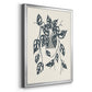 Growing Leaves V - Modern Framed Canvas Print