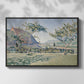 Comblat-le-Château, the Meadow, Opus 161, 1887 - Floater Framed Canvas Print