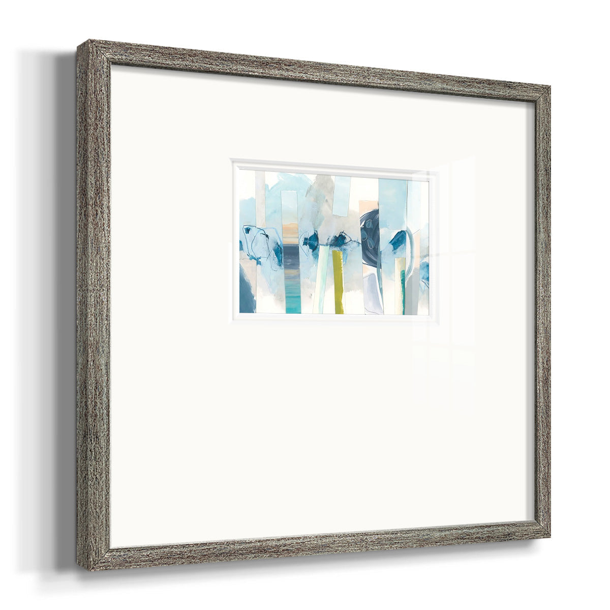 Liquid Strata I Premium Framed Print Double Matboard