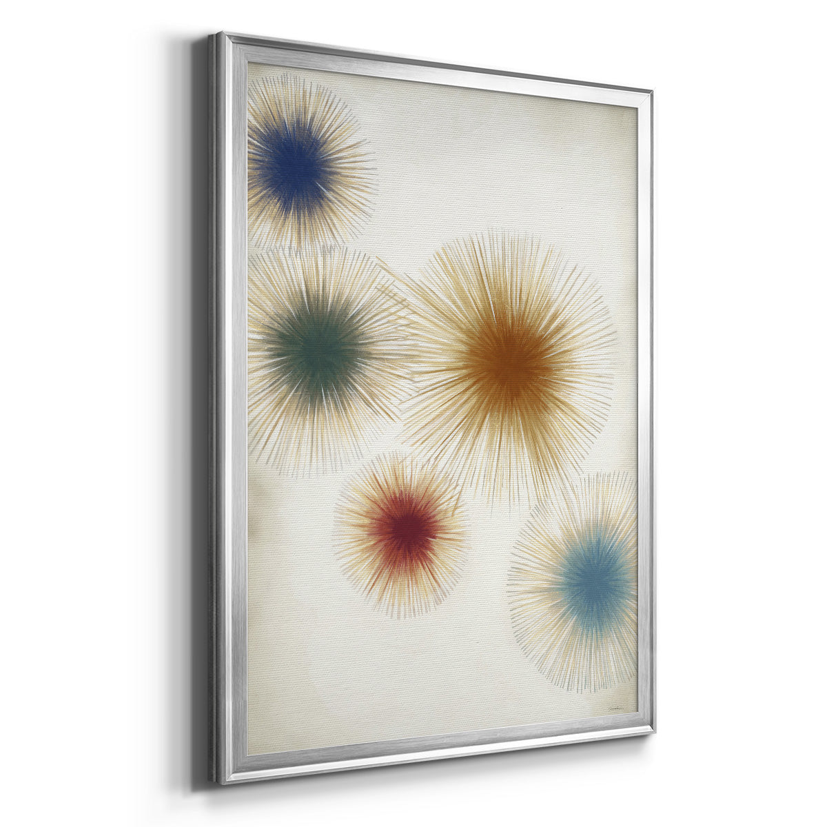 Starlight V1 - Modern Framed Canvas Print