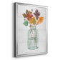 Harvest Home Leaves II - Modern Framed Canvas Print