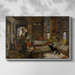 The Harem, 1876 - Floater Framed Canvas Print