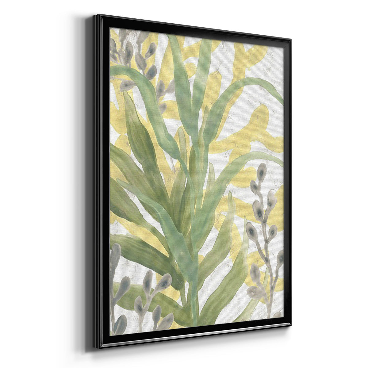 Sea Grass Fresco IV - Modern Framed Canvas Print