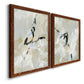 Scribble Veil I - Premium Framed Canvas 2 Piece Set - Ready to Hang