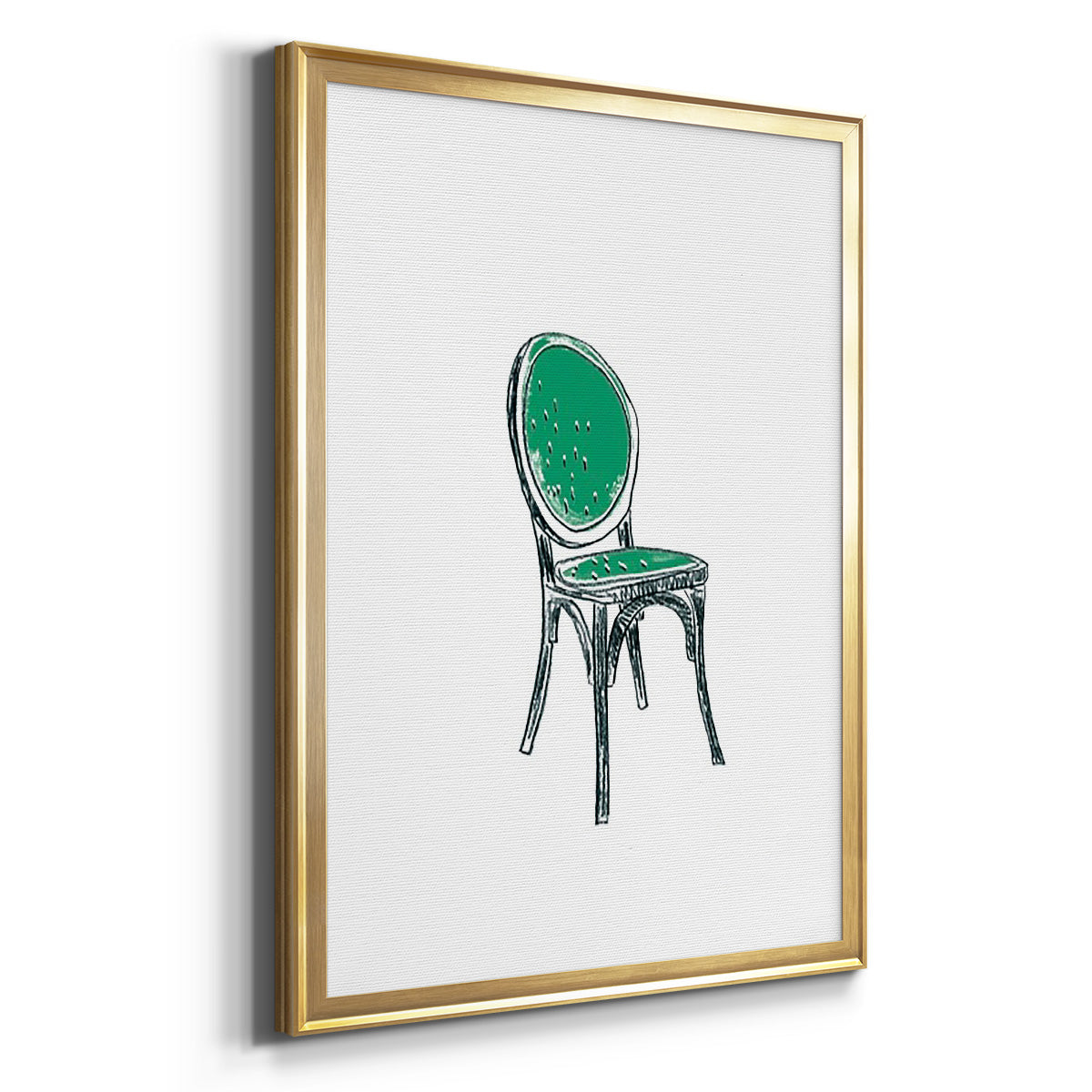 Take a Seat VIII - Modern Framed Canvas Print