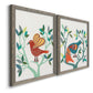 Whitty Bird I - Premium Framed Canvas 2 Piece Set - Ready to Hang