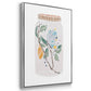 Muted Spring Arrangement I - Framed Premium Gallery Wrapped Canvas L Frame 3 Piece Set - Ready to Hang