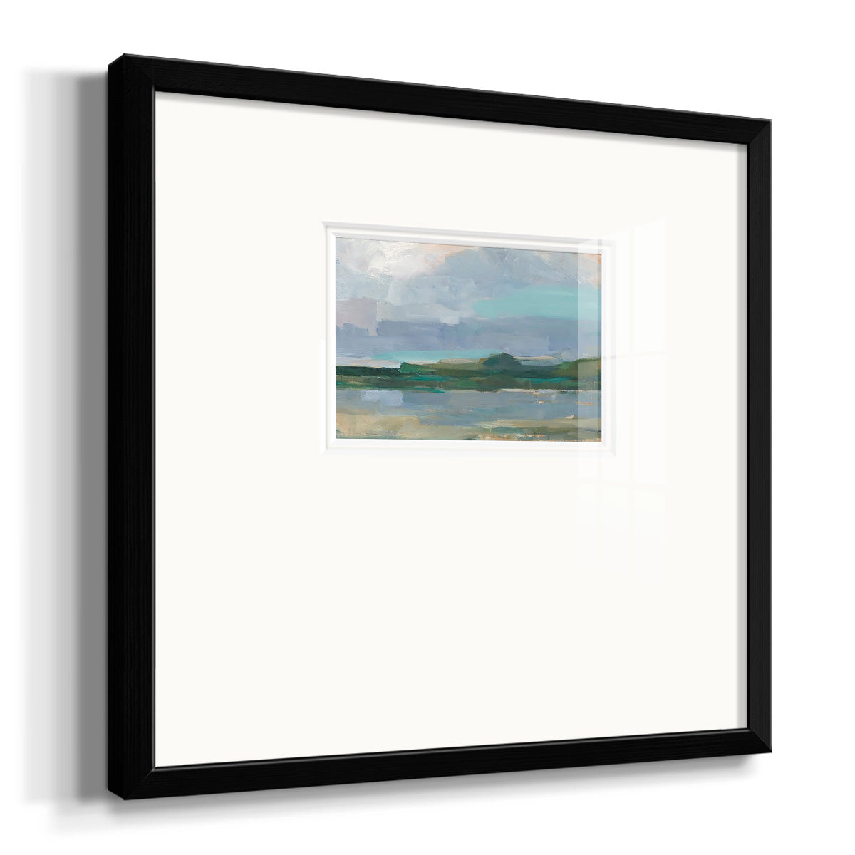 Twilight Vista Study I Premium Framed Print Double Matboard