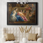 The Muses Urania and Calliope - Ornate Framed Canvas Print