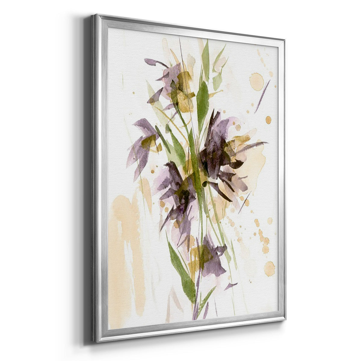 After Rain II - Modern Framed Canvas Print