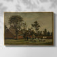 Farmhouse, c. 1865-1875 - Floater Framed Canvas Print