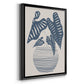 Wired in Monochrome I - Modern Framed Canvas Print