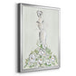 Fashion Floral Figurative - Modern Framed Canvas Print