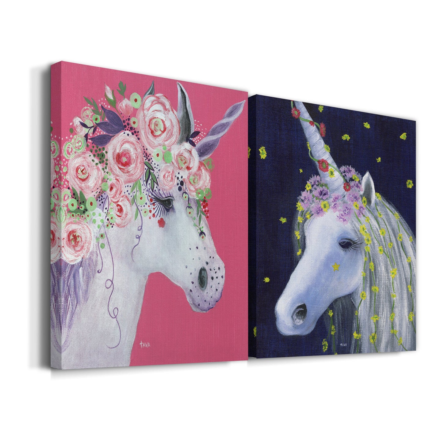 Unicorn III Premium Gallery Wrapped Canvas - Ready to Hang