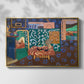 Interior with Aubergines, 1911 - Floater Framed Canvas Print