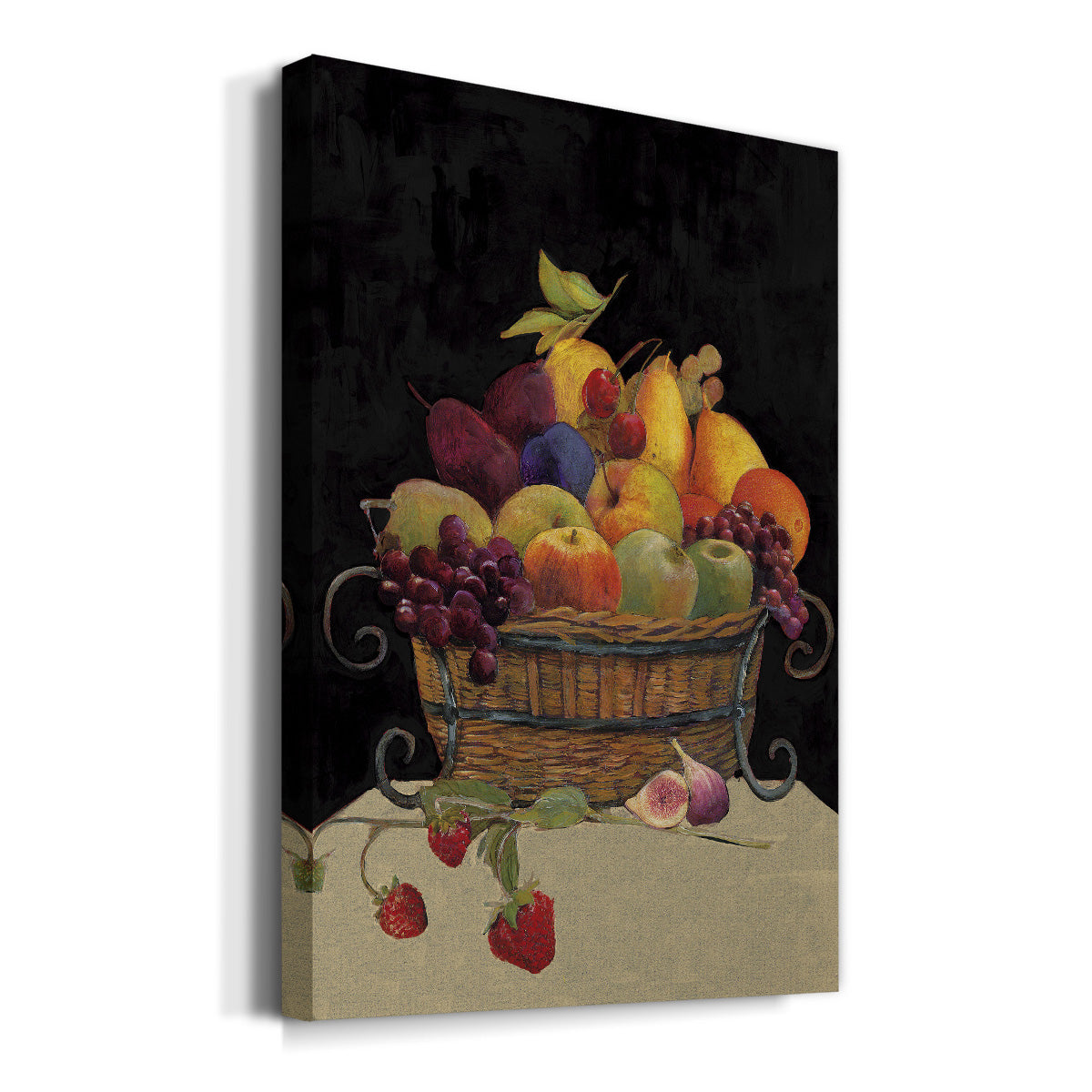 Fruit Basket I Revisit Premium Gallery Wrapped Canvas - Ready to Hang