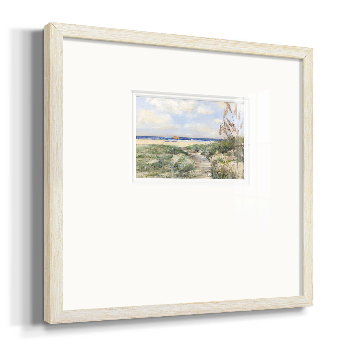 Summer Seas Premium Framed Print Double Matboard