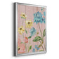 Wildflower Flutter IV - Modern Framed Canvas Print