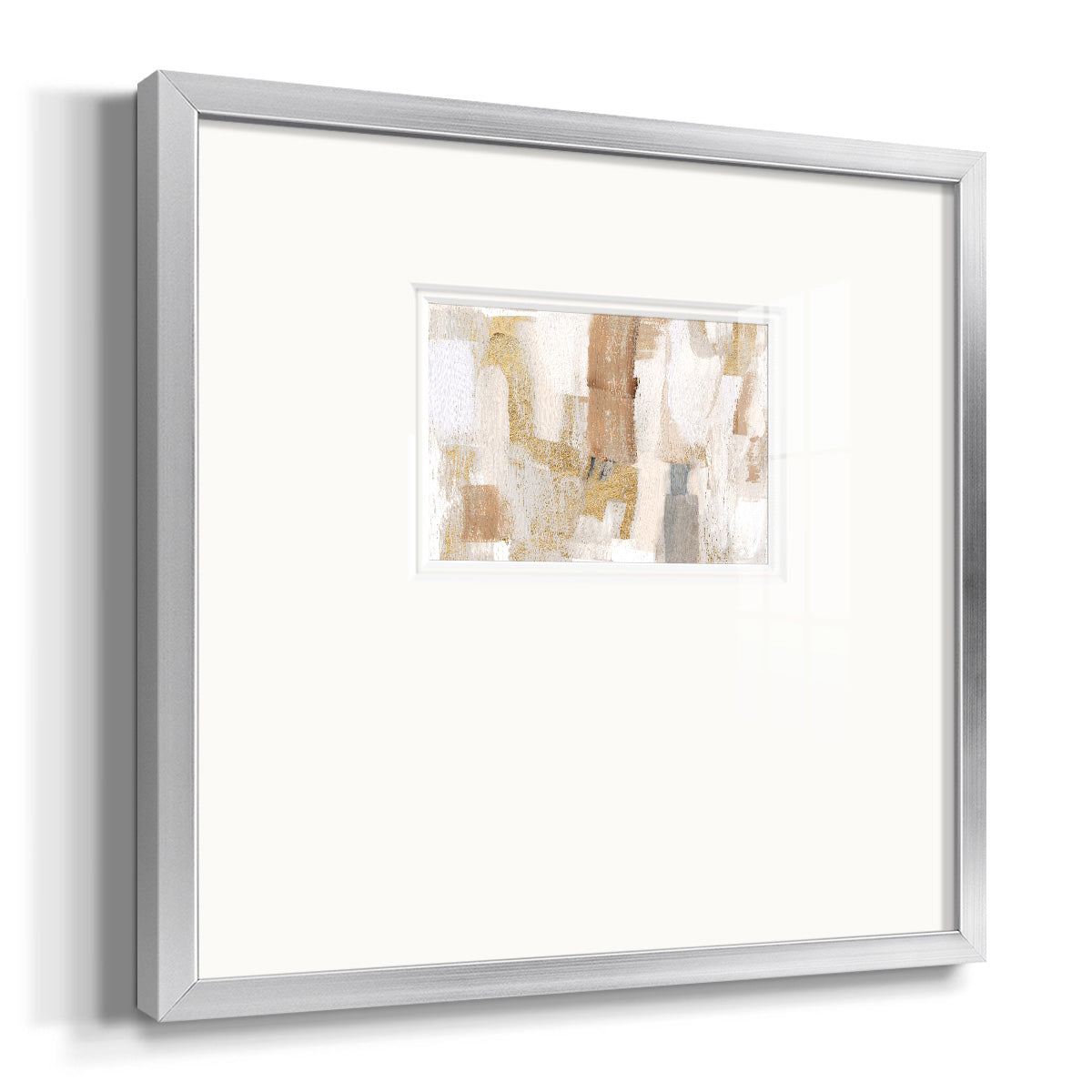 Gold Quartz I Premium Framed Print Double Matboard