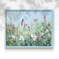 44433,wildflower,painting,landscape,meadow,flowers,nature,floral,tranquility,blue sky,colorful blooms,spring,artwork,garden,close-up,day scene,brush strokes,natural beauty,environment,botanical,flora,creative,serene,beauty,home decor,contemporary,visual art,scenic,summer,color palette,vivid,natural light,scenic view,inspiration,art gallery,elegant,Re-stickable,Plants & Flowers