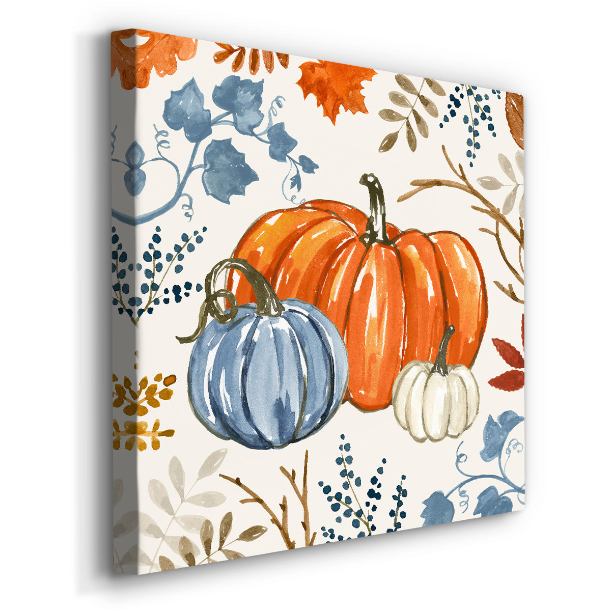 Autumn Pumpkin II -Premium Gallery Wrapped Canvas - Ready to Hang