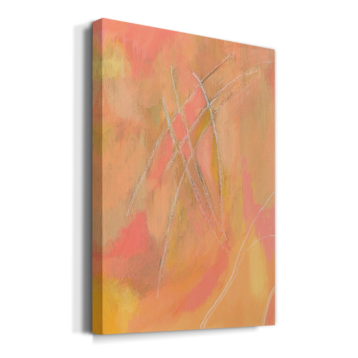 Peach Bliss IV - Canvas Art Print